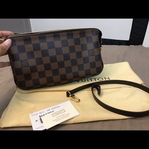 Louis Vuitton pochette accessoires NM Damier ebene